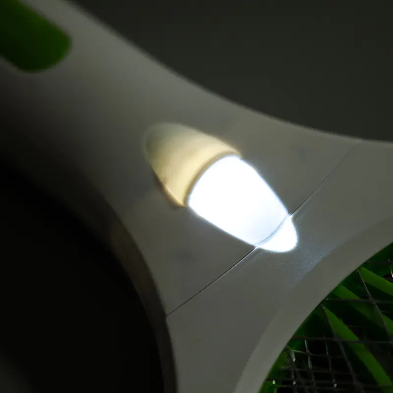 FF-988 1200mAh 充電式リチウム電池 LED ライト付き多機能電動蚊たたき FF-988 1200mAh 充電式リチウム電池 LED ライト付き多機能電動蚊たたき